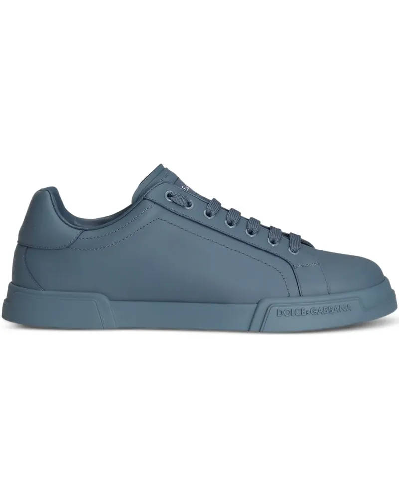Dolce & Gabbana Sneakers mit Logo-Prägung - Blau Blau