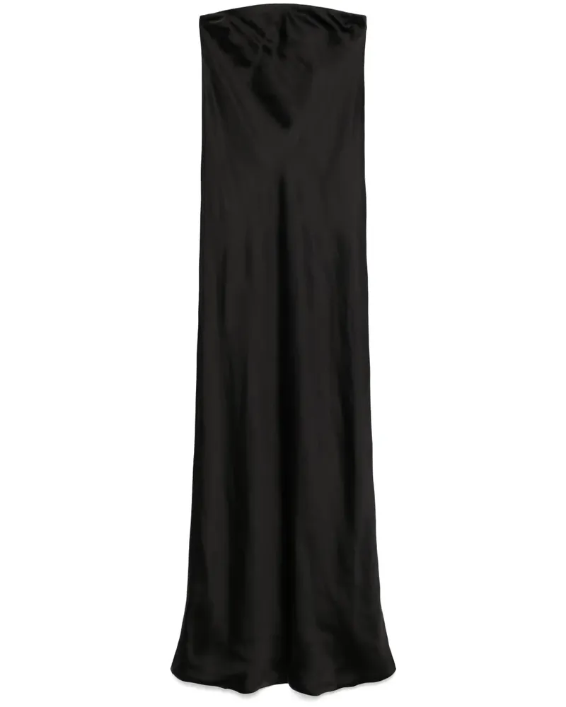 Norma Kamali Bias Abendkleid - Black Black