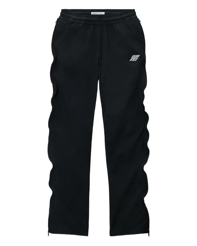 Alexander Wang Drapierte Jogginghose - Schwarz Schwarz