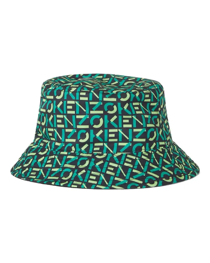 Kenzo Wendbarer Fischerhut - Schwarz Schwarz