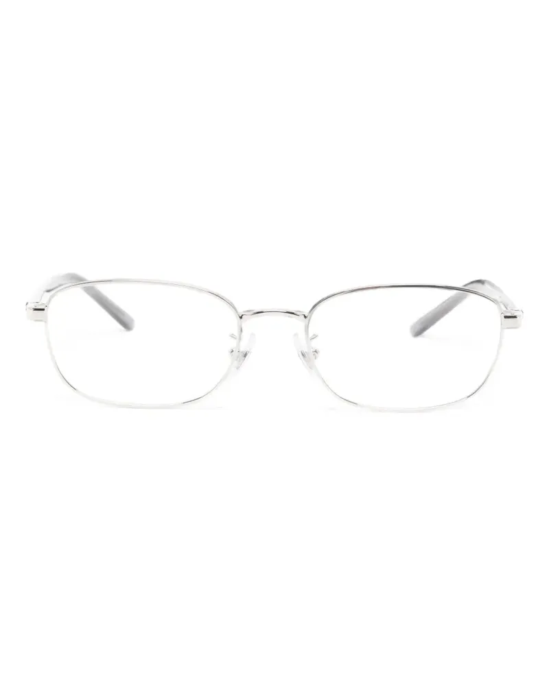 Ray Ban Brille mit eckigem Gestell - Silber Silber