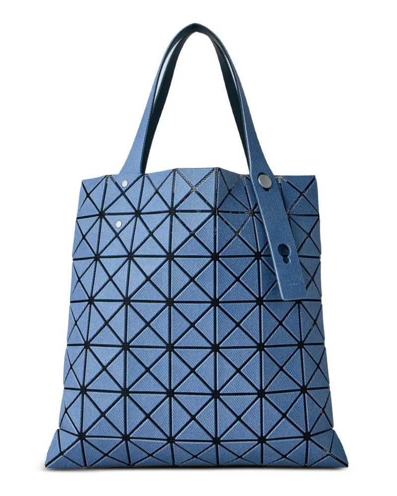 Issey Miyake Prism Denim Tote Bag mit geometrischen Einsätzen - Blau Blau