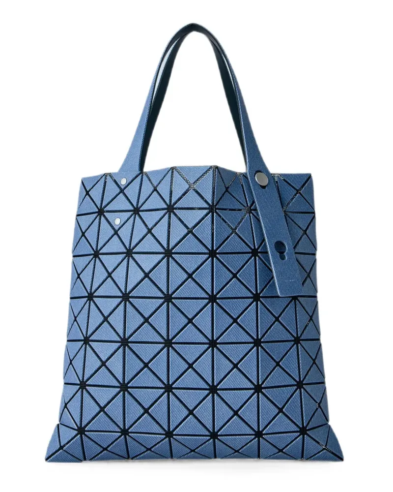 Issey Miyake Prism Denim geometric panelled tote bag - Blau Blau