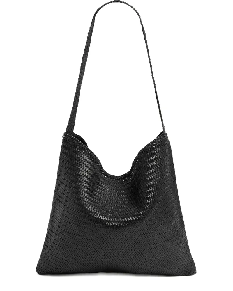 Dragon Diffusion Gewebte Ars Schultertasche - Schwarz Schwarz