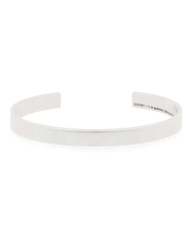 Le Gramme Le 21g Armreif mit poliertem Finish - Silber Silber