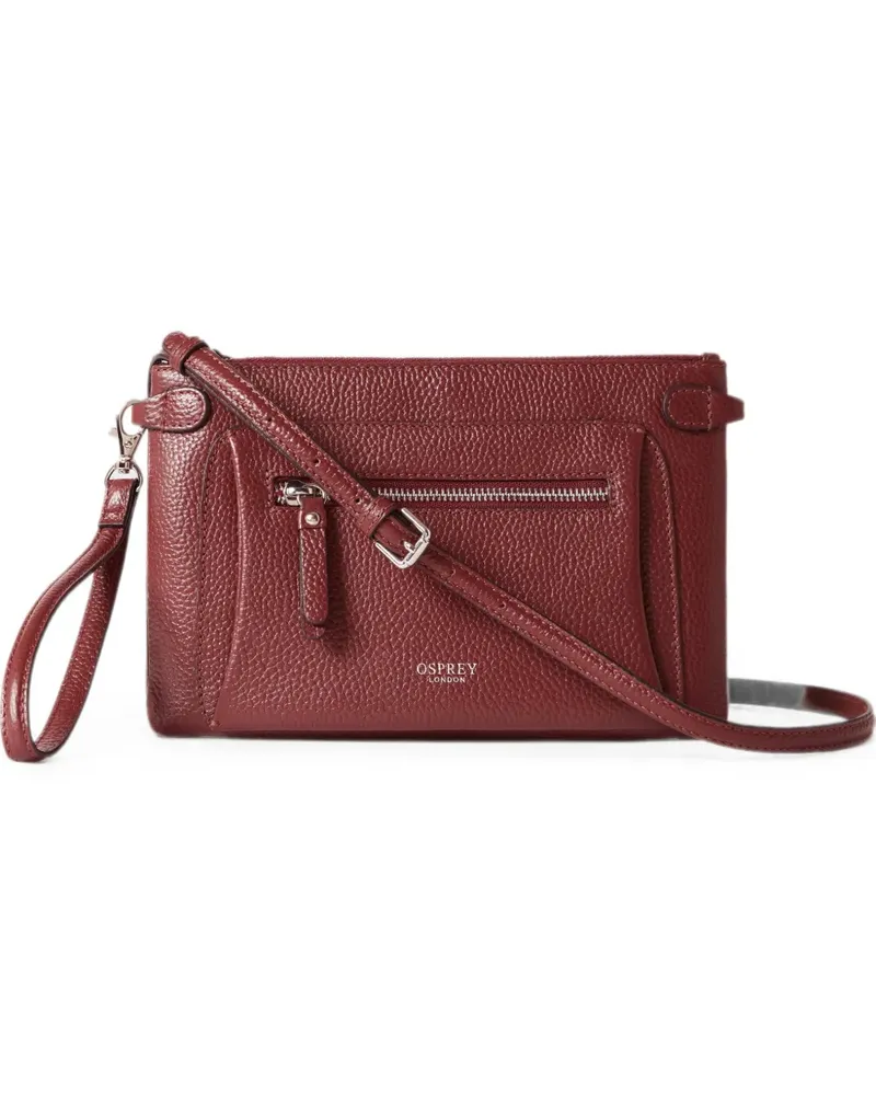 Osprey Ruby leather crossbody bag - Rot Rot