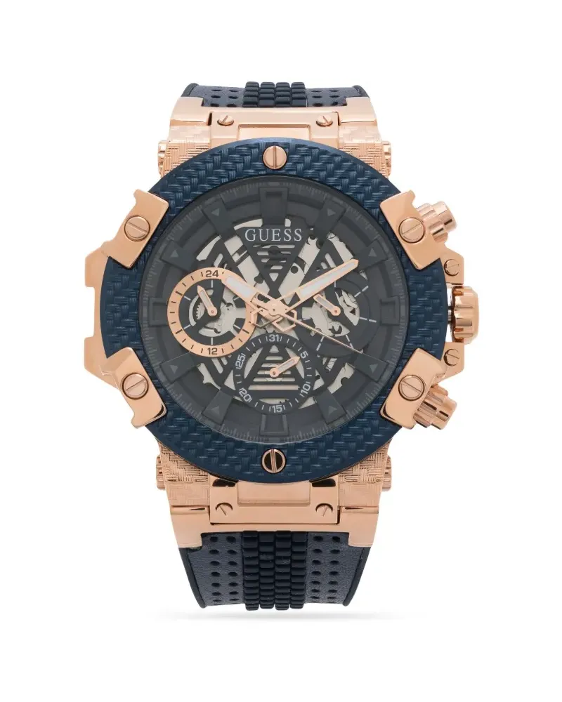 Guess Carbon 46mm - Blau Blau