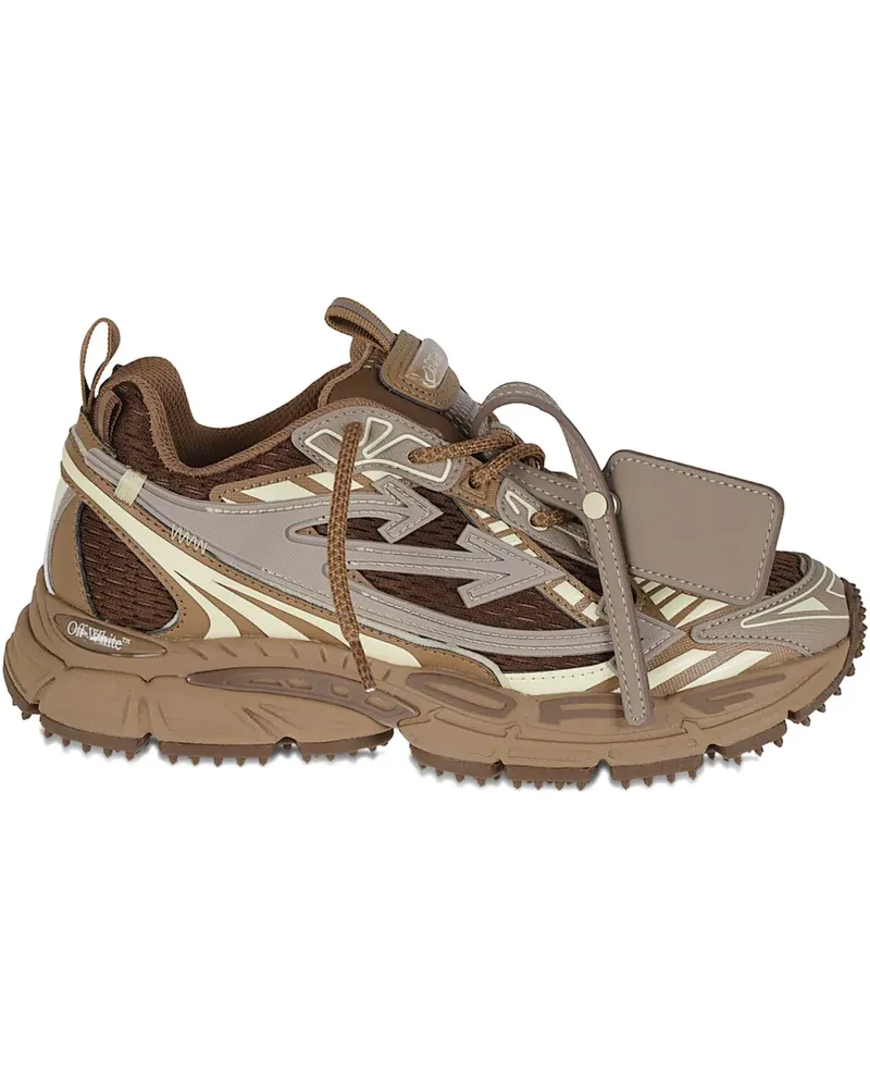 OFF-WHITE Sneakers mit Schnürung - Braun Braun