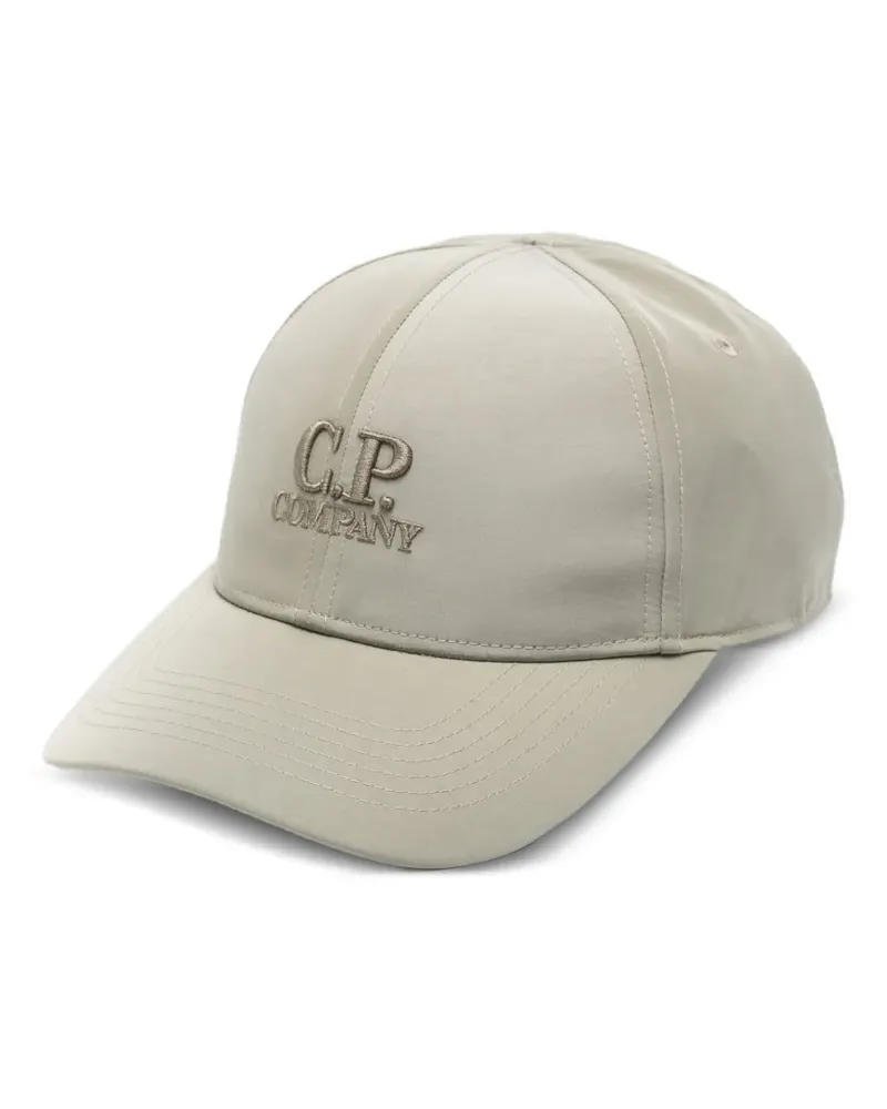 C.P. Company Baseballkappe mit Logo-Stickerei - Grün Grün