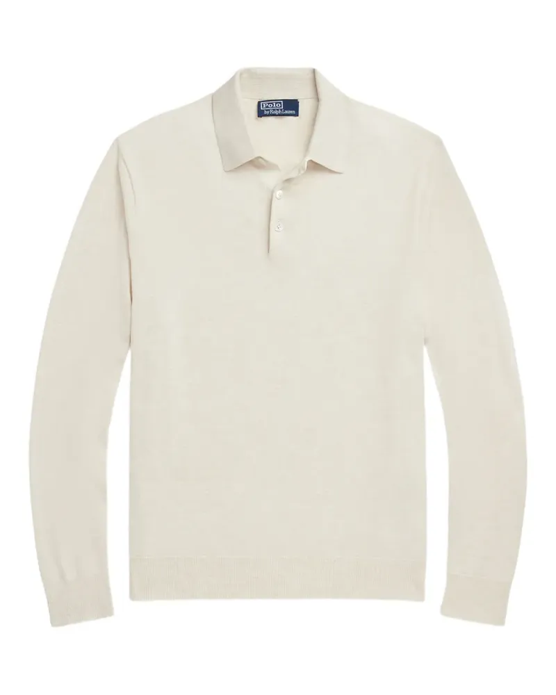 Ralph Lauren long-sleeve polo shirt - Nude Nude