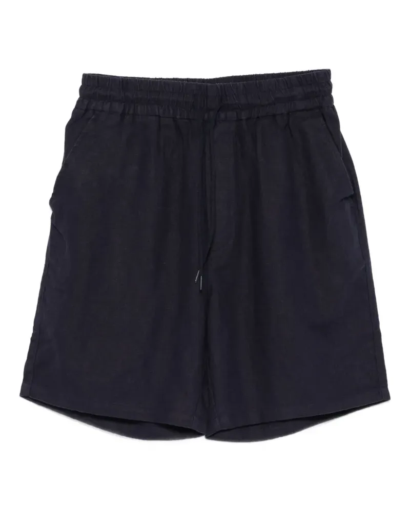LES DEUX Shorts aus Leinen mit Kordelzug - Blau Blau