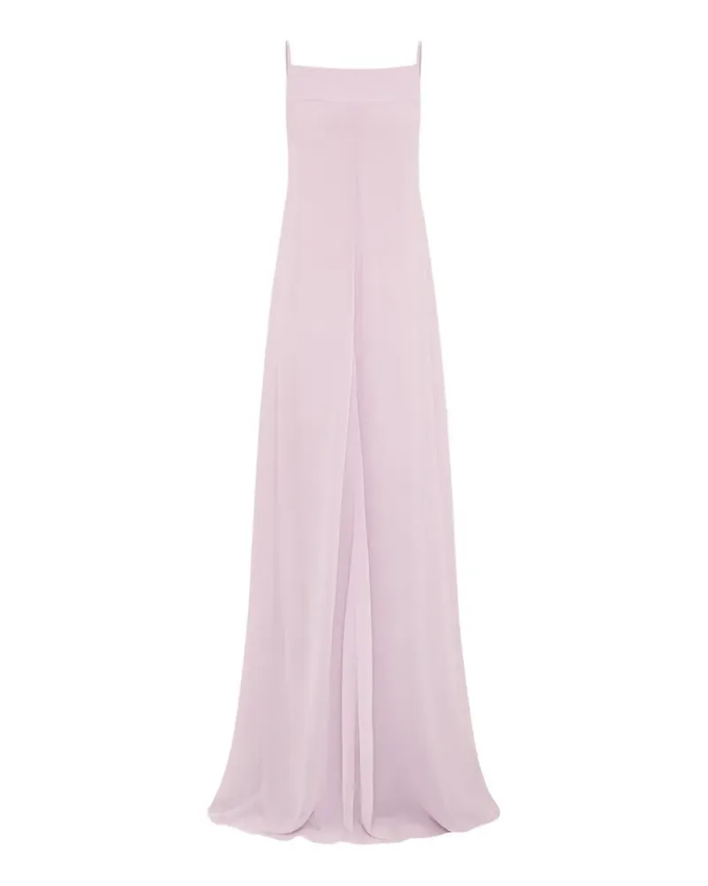 16ARLINGTON Febe bow-detail maxi dress - Rosa Rosa
