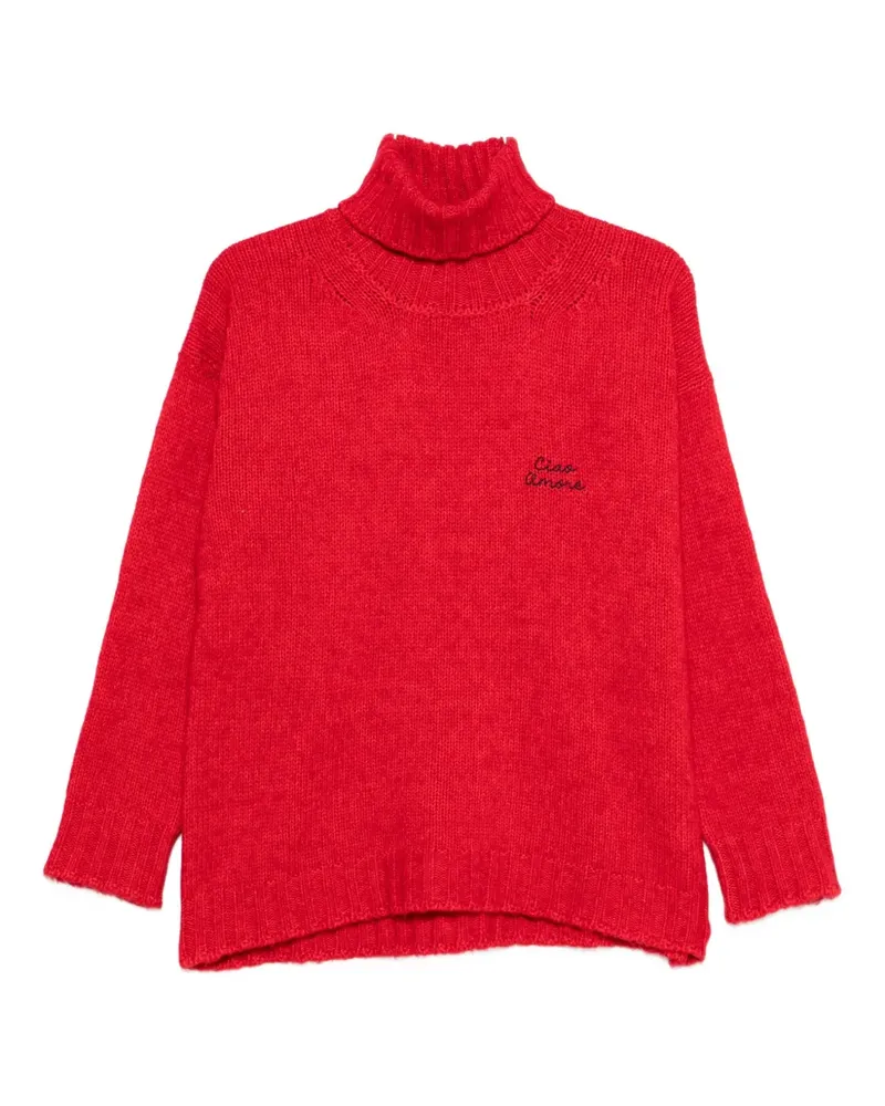 Giada Benincasa Pullover mit Rollkragen - Rot Rot