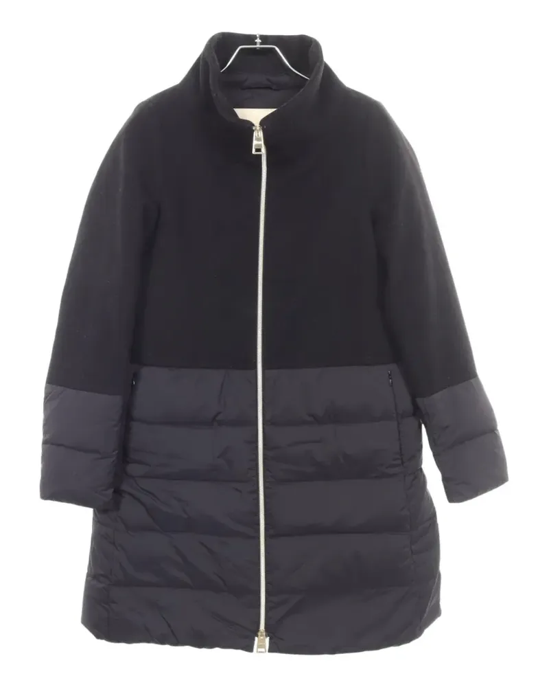 Herno 2010s color-block down coat - Schwarz Schwarz