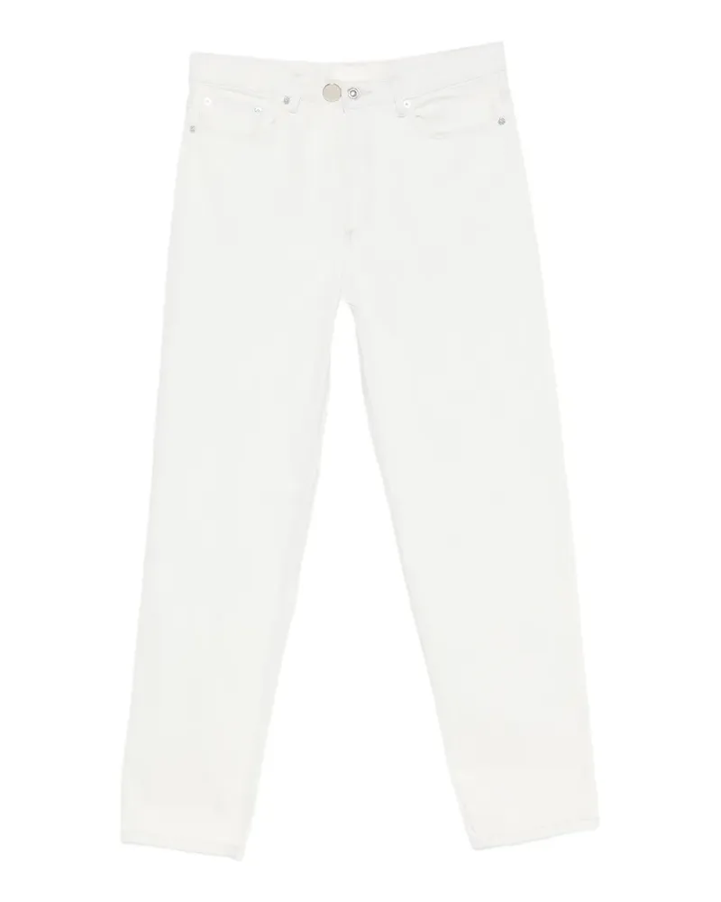 A.P.C. straight-leg five-pocket jeans - Weiß Weiß