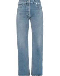 Prada Tief sitzende Jeans Blau