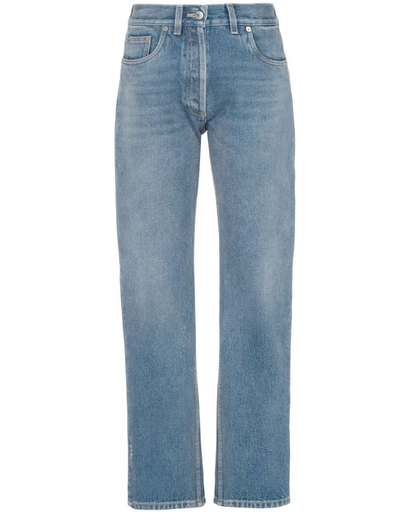 Prada Tief sitzende Jeans - Blau Blau