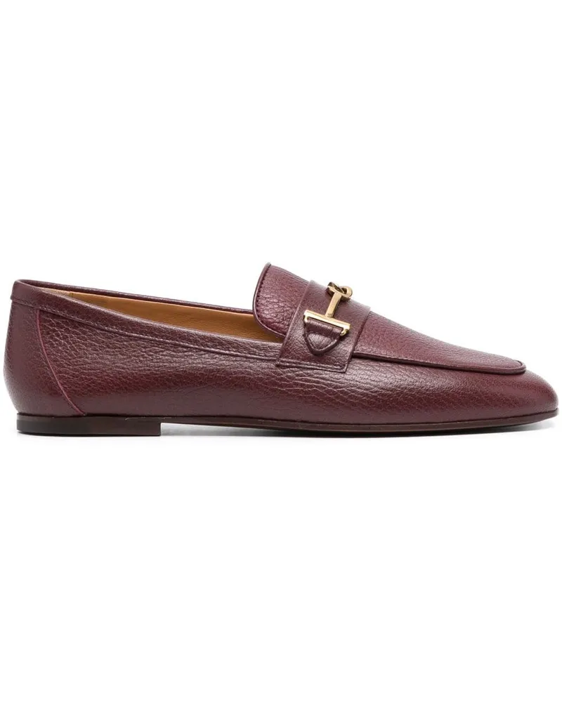 TOD'S Loafer mit Logo-Detail - Rot Rot