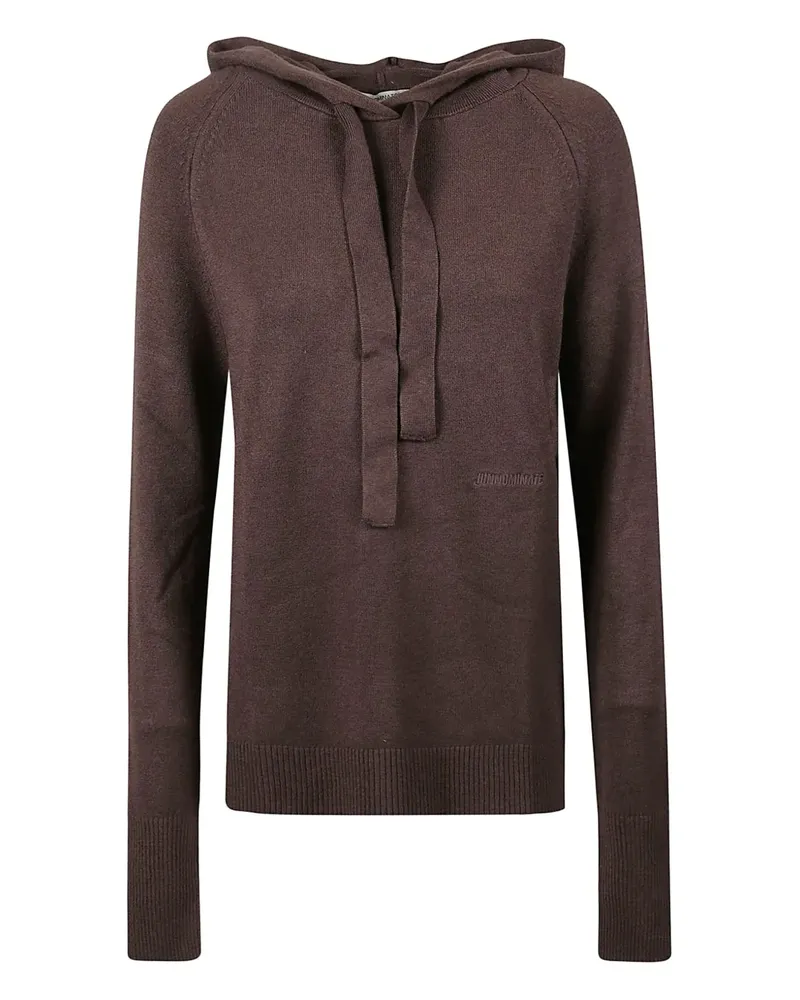 HINNOMINATE hooded sweater - Braun Braun