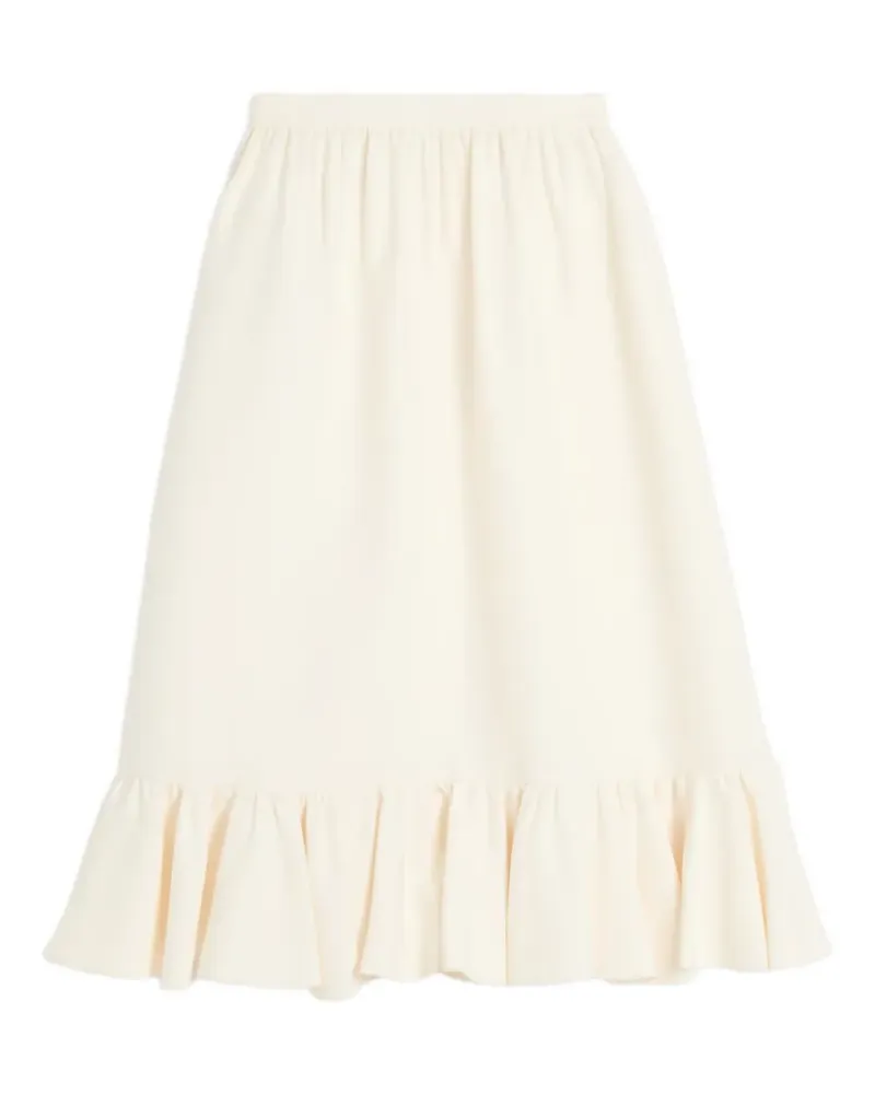 Valentino Garavani Crepe Couture Midirock - Nude Nude