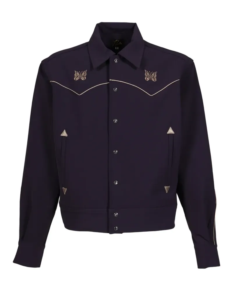 NEEDLES Cowboy piping jacket - Violett Violett
