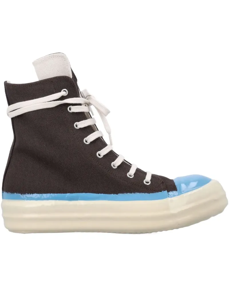 DRKSHDW by Rick Owens High-Top-Sneakers mit Reißverschluss - Braun Braun