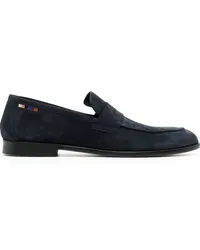 Paul Smith Figaro Loafer aus Wildleder Blau