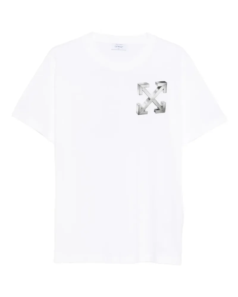 OFF-WHITE T-Shirt mit Arrows-Print - Weiß Weiß