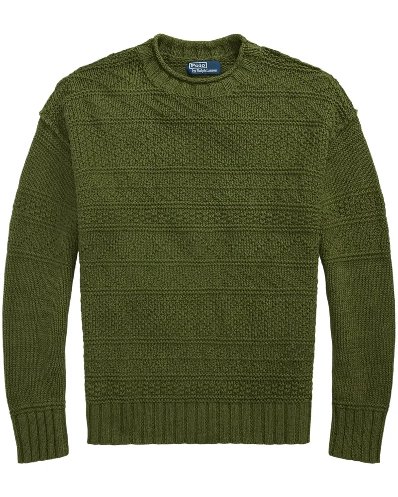 Ralph Lauren Pullover mit Strickmuster - Grün Grün