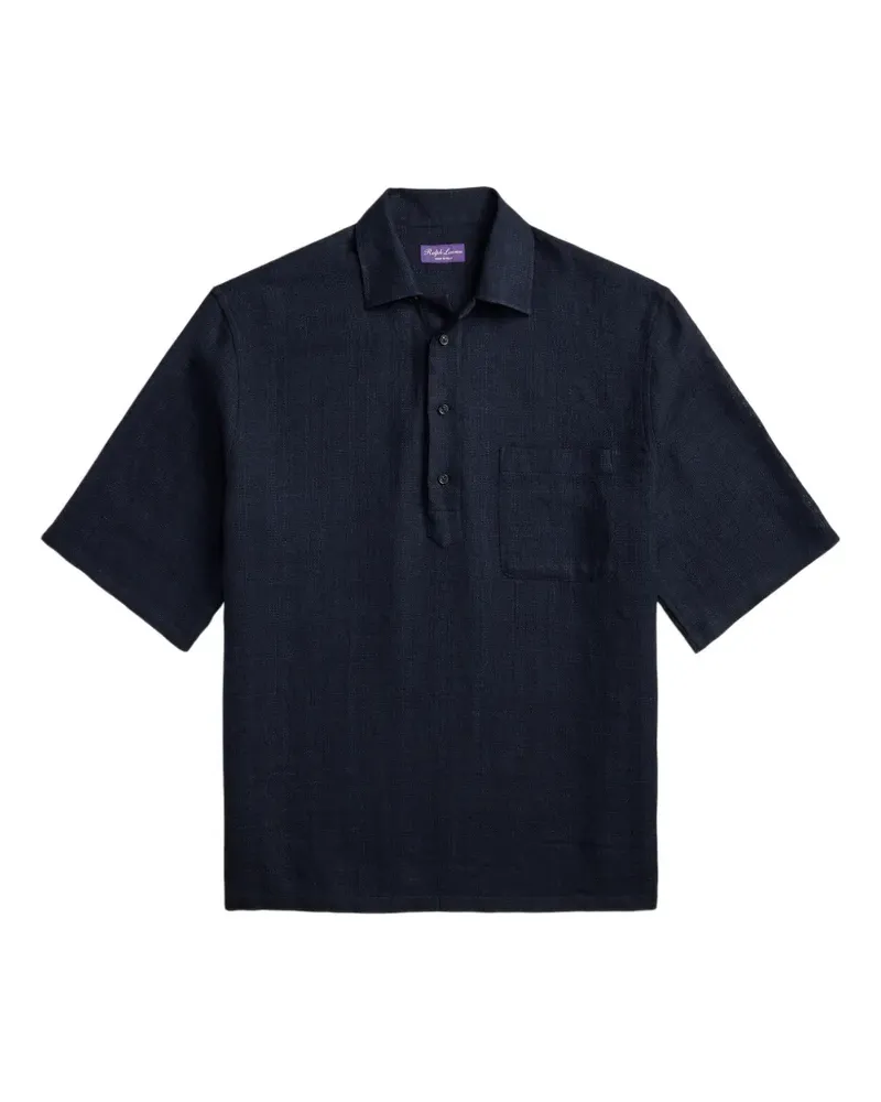 Ralph Lauren Poloshirt mit kurzen Ärmeln - Blau Blau