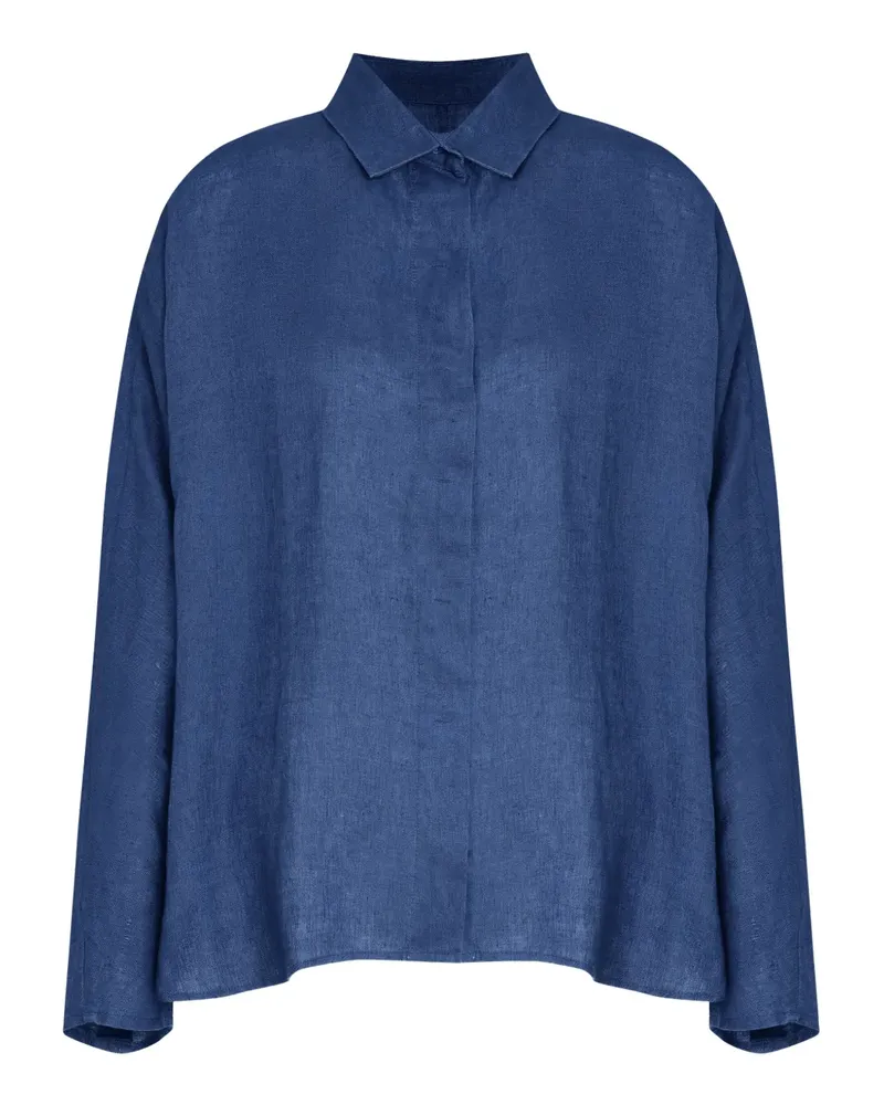 Osklen Hemd aus Leinen - Blau Blau