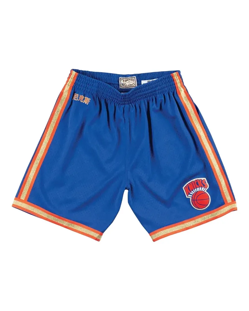 Mitchell & Ness x NBA Chinese New Year 1991 New York Knicks Shorts - Blau Blau