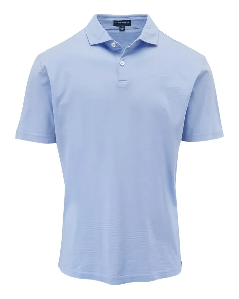 Peter Millar Poloshirt mit kurzen Ärmeln - Blau Blau