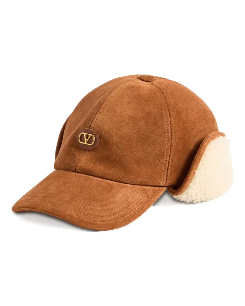 Valentino Garavani VLogo Signature Baseballkappe - Braun Braun