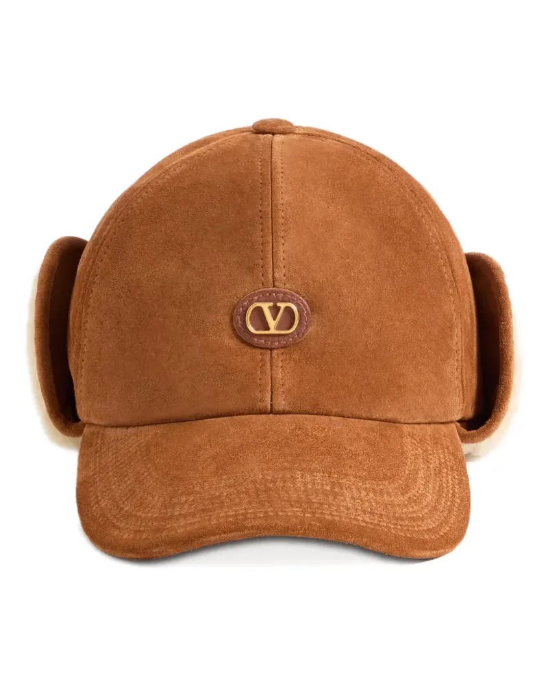 Valentino Garavani VLogo Signature Baseballkappe - Braun Braun