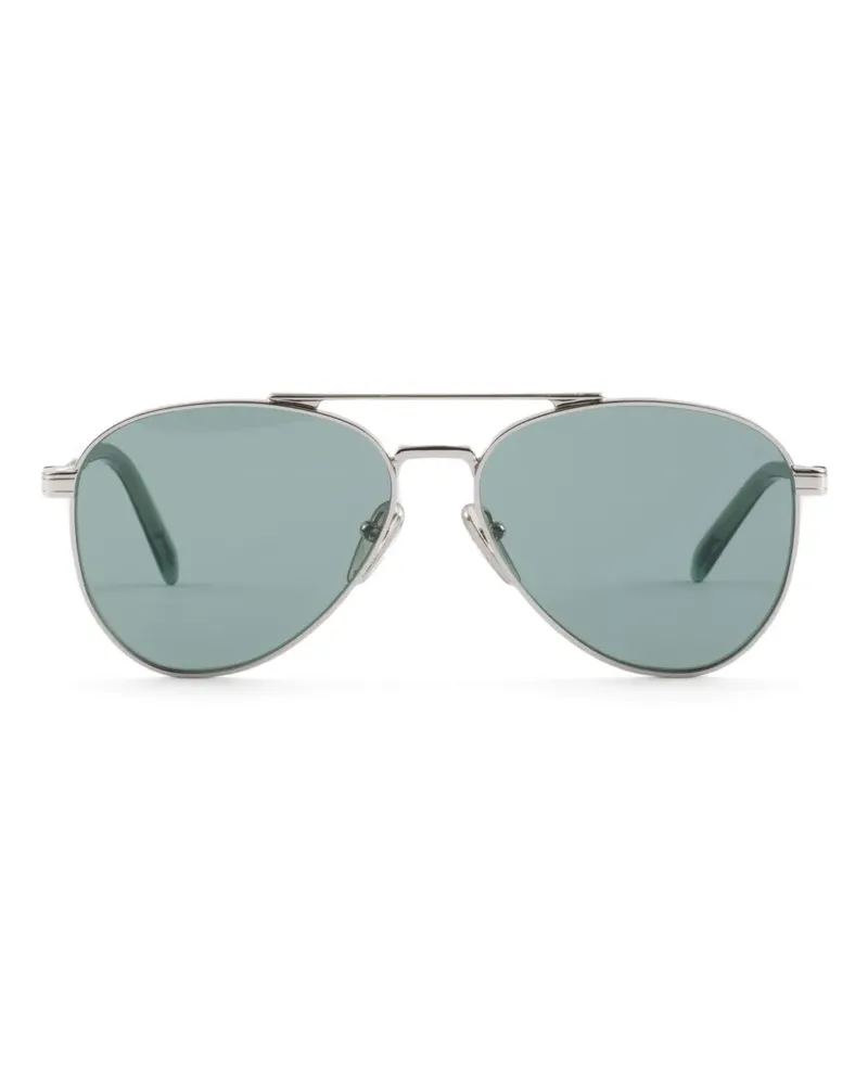 Prada Sonnenbrille mit Metallgestell - Grün Grün