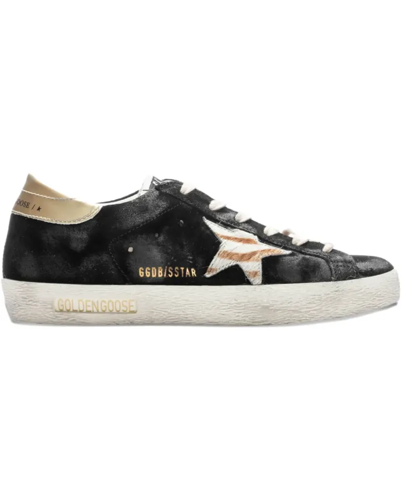 Golden Goose Superstar "Black/Zebra" Sneakers - Schwarz Schwarz