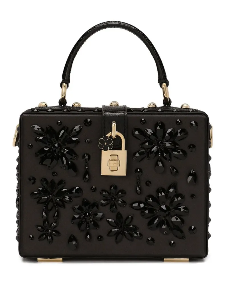 Dolce & Gabbana Dolce Box Handtasche - Schwarz Schwarz