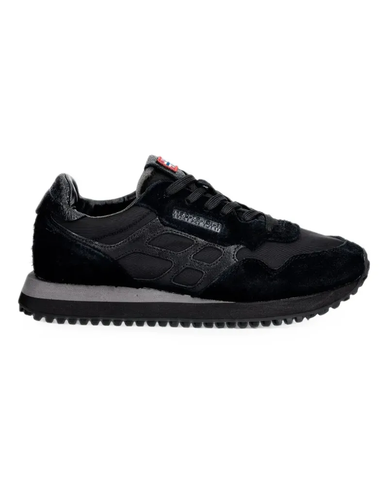 Napapijri Element Sneakers mit Logo - Schwarz Schwarz