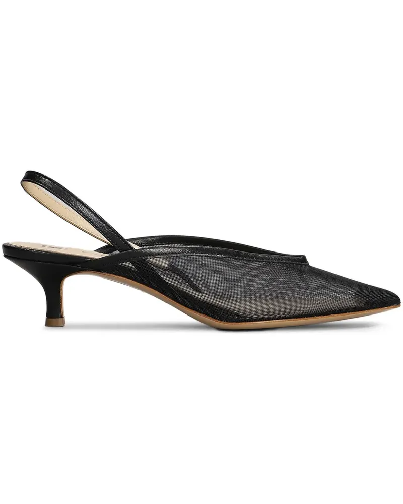 Fabio Rusconi Slingback-Pumps 50mm - Schwarz Schwarz