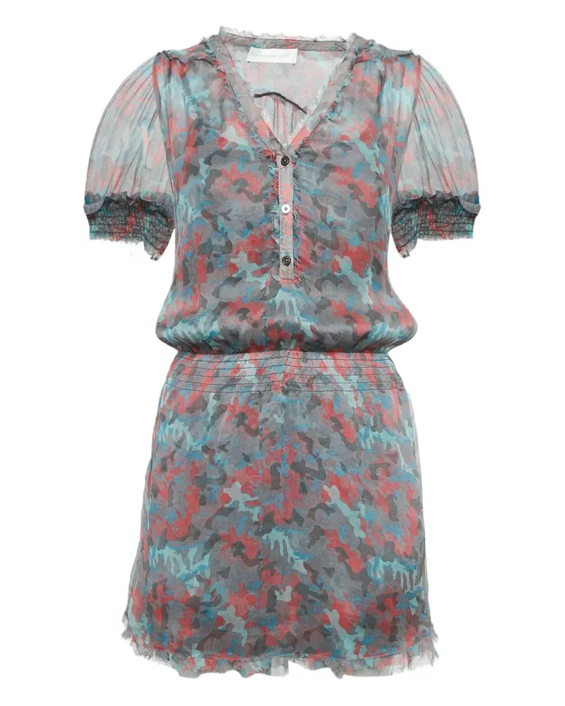 Zadig & Voltaire 2024 Ribal Seidenkleid - Blau Blau