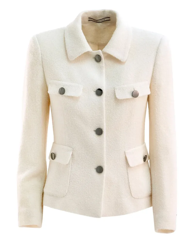Tagliatore Jacke aus Bouclé - Nude Nude