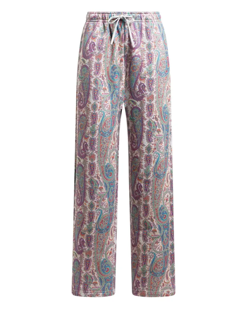 Etro Jogginghose mit Blatt-Motiv - Nude Nude