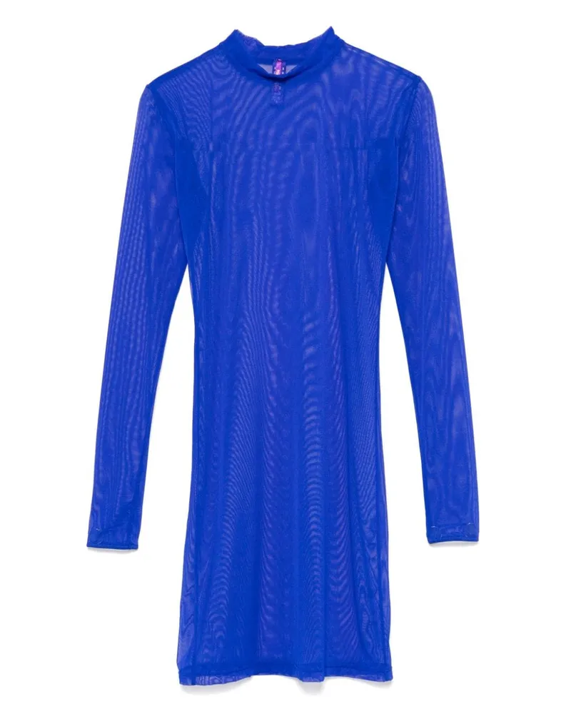 Maison Close Kleid mit Riemendetail - Blau Blau