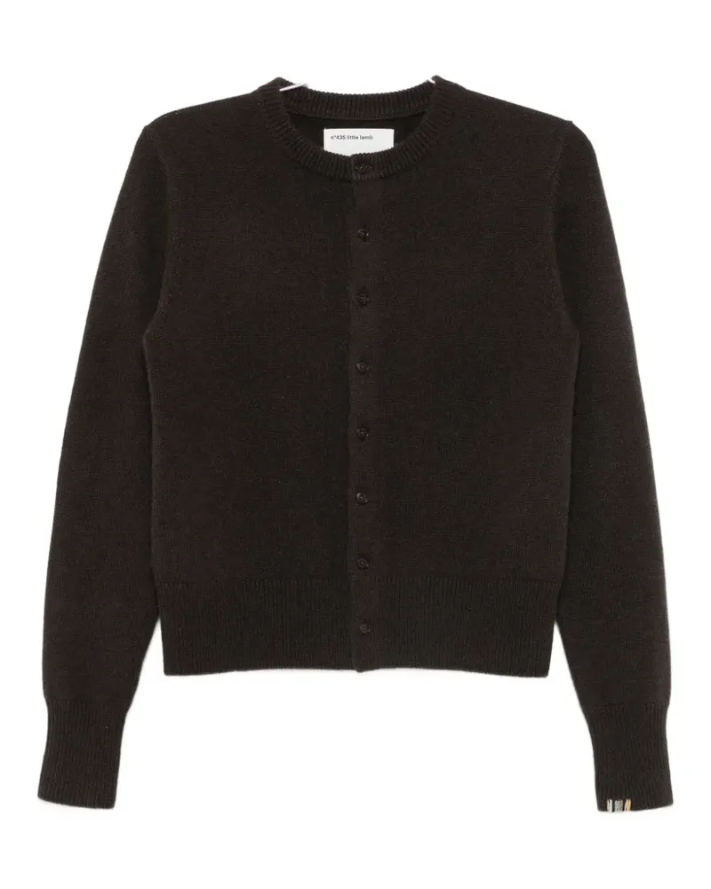 extreme cashmere 435 Little Lamb Cardigan - Braun Braun