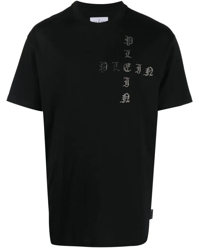 Philipp Plein Gothic Plein T-Shirt - Schwarz Schwarz