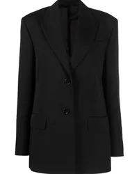 Acne Studios Einreihiger Blazer Schwarz