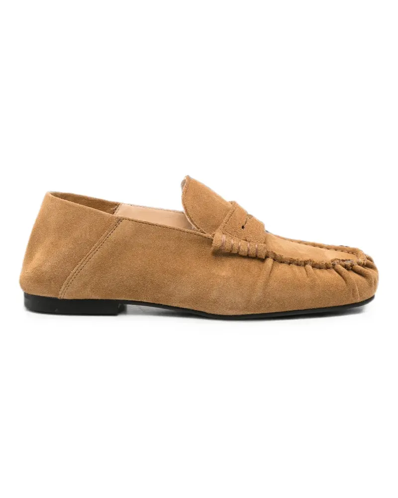 Alohas Aven suede slip-on mules - Braun Braun