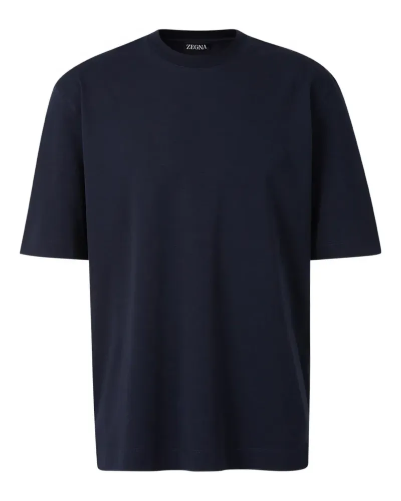 Ermenegildo Zegna Klassisches T-Shirt - Blau Blau