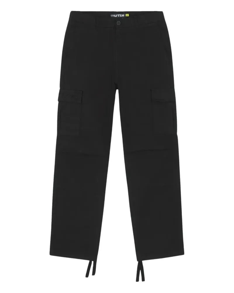 Iuter Hose aus Ripstop - Schwarz Schwarz